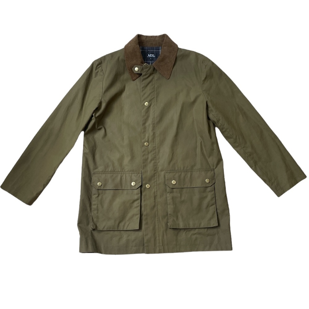 A.P.C Utility jacket with corduroy collar size Large
